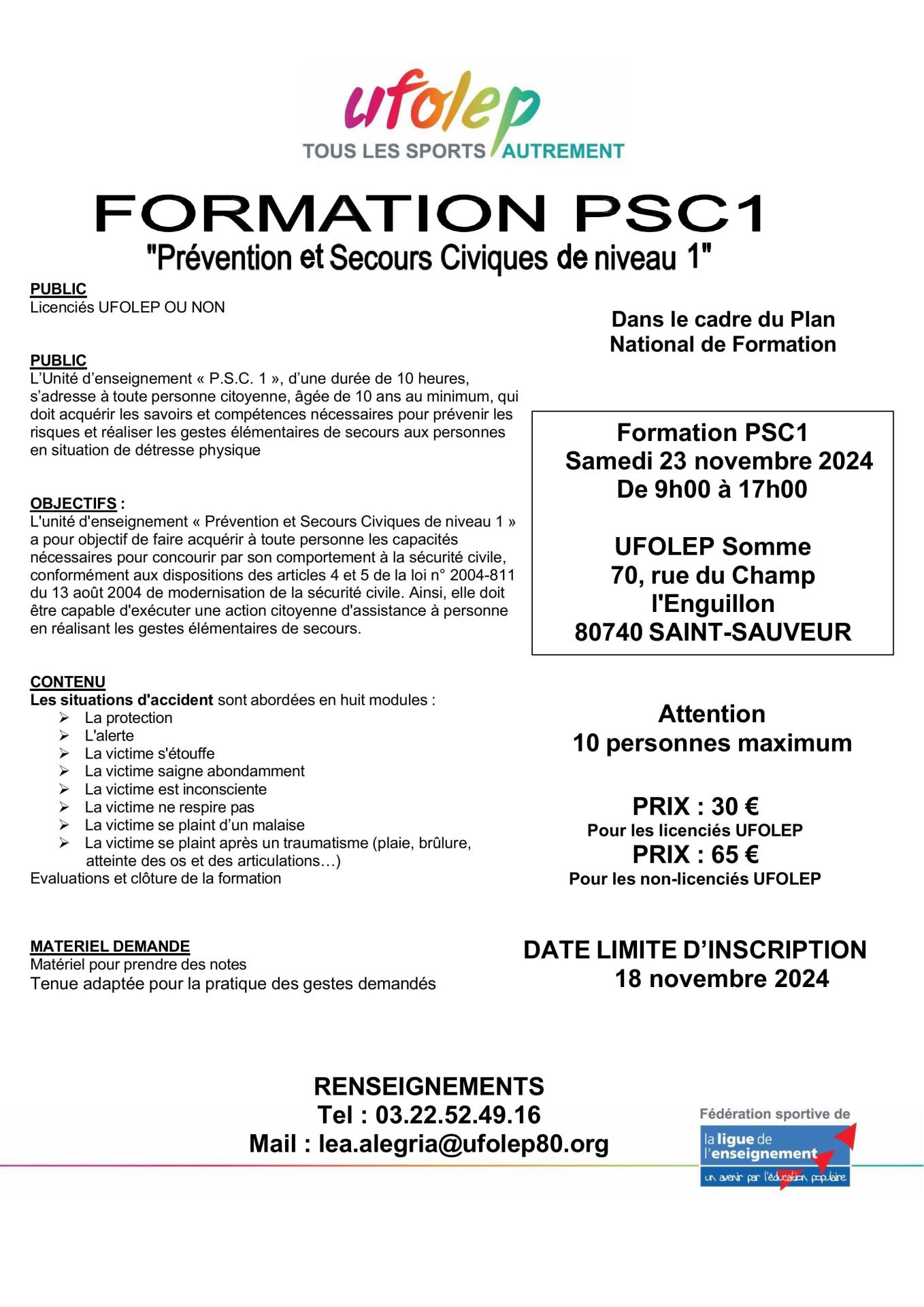 Affiche psc1